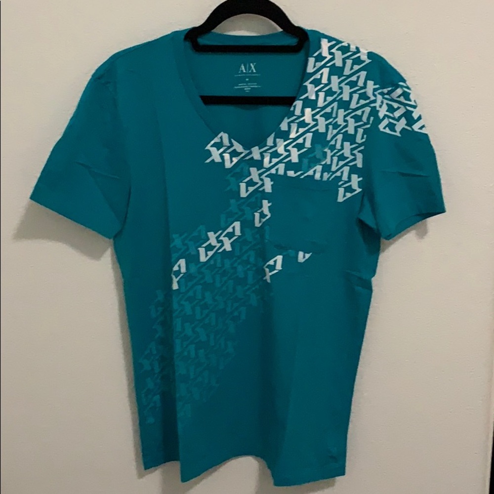 Armani Exchange V Neck T-shirt